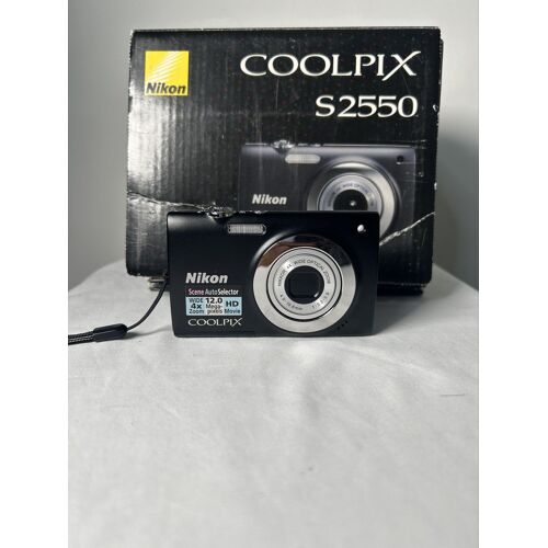 Appareil photo numérique compact Nikon Coolpix S2550 – Très bon état