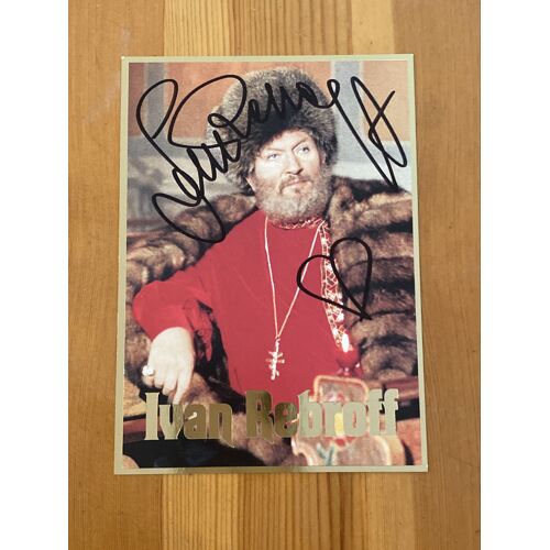 Livret De Concert Dédicacée Et Autographe D’Ivan Rebroché