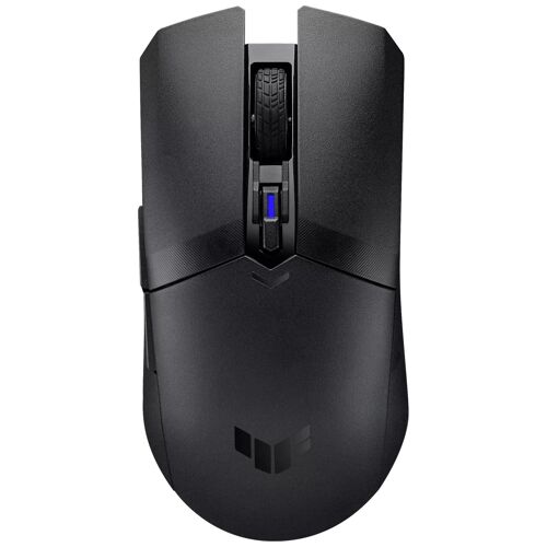 ASUS TUF Gaming M4 - Souris - droitiers et gauchers - 6 boutons - sans fil - Bluetooth 5.1, 2.4 GHz - récepteur sans fil USB - noir