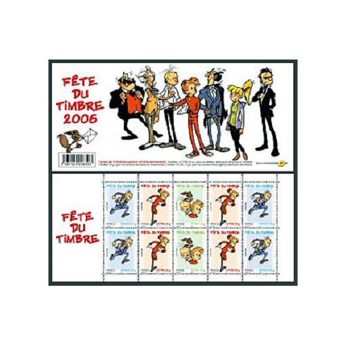 Fête Du Timbre 2006 Une Planche De 10 Timbres Neuf Spirou Et Fantasio
