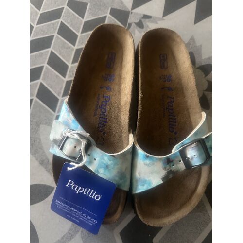Birkenstock Papillio Bleu Turquoise Taille 36