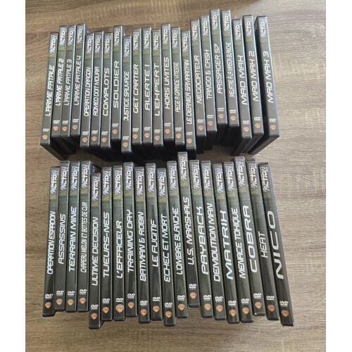 42 Dvd Les Meilleurs Films D'Action
