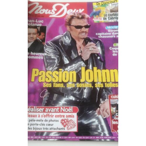 Magazine Nous Deux Johnny 2006