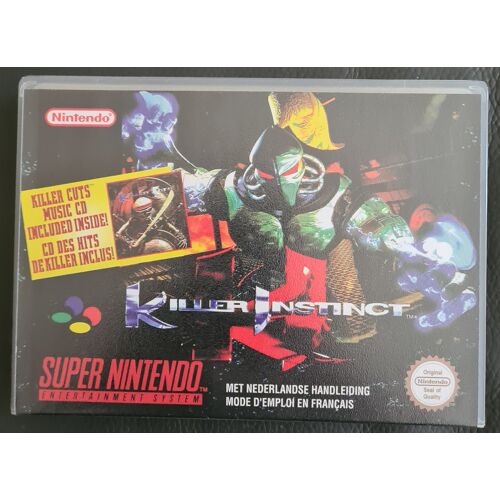 Jeu Super Nintendo Killer Instinct Complet 💯 Pal 🇫🇷 x 🇳🇱 x 🇬🇧