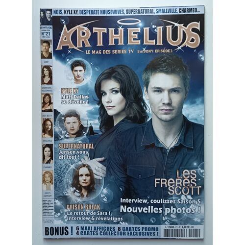 Arthelius Numéro 21 - Les Frères Scott, Kyle Xy, Supernatural, Prison Break, Ncis, Desperate Housewives, Smallville, Charmed, Lost, Ugly Betty, Grey S Anatomy, Nip Tuck