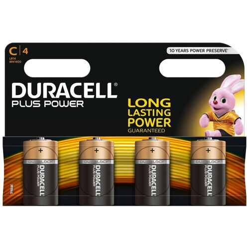 Duracell C Plus Power (4pcs) Batterie à usage unique Alcaline