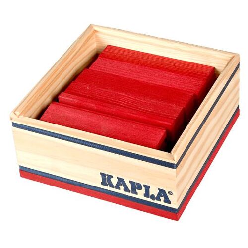 Kapla Carrés 40 Rouge