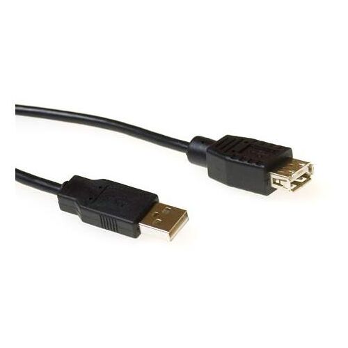 ACT SB2218 câble USB USB 2.0 0,5 m USB A 0,48 Gbit/s Noir