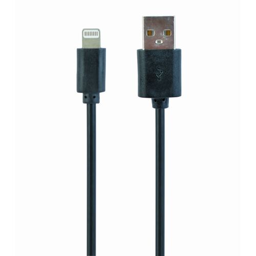 Gembird CC-USB2-AMLM-1M câble Lightning Noir