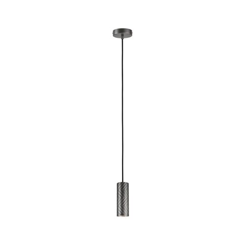 Luminaire En Suspension Loreva Gu10 Max. 10w Titanium Métal