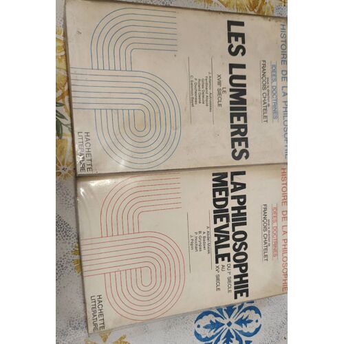 Lot De 2 Livres Histoire De La Philosophie