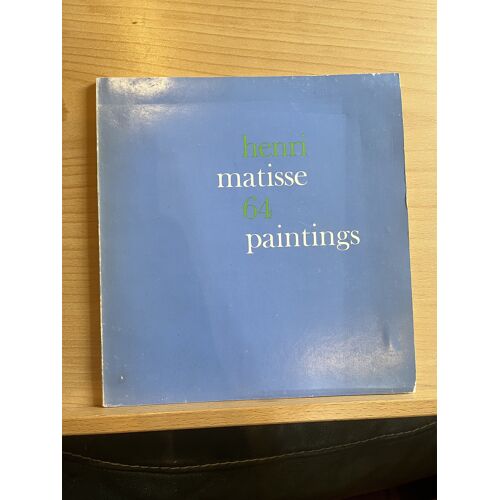 Henri Matisse 64 Paintings Exposition Museum Modern Art New York 1966
