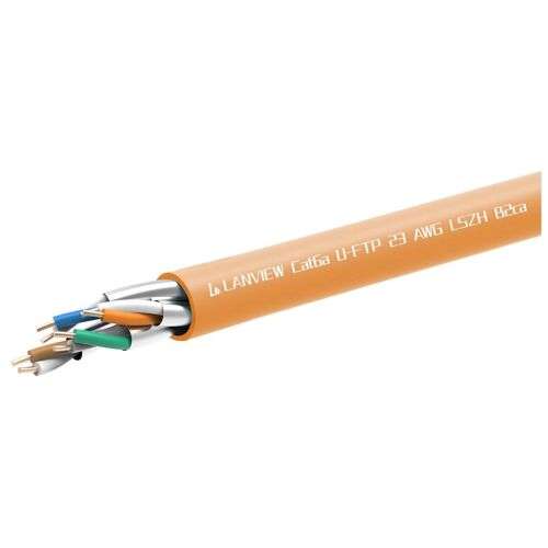 Lanview LVN122153 câble de réseau Orange 305 m Cat6a U/FTP (STP) Rond