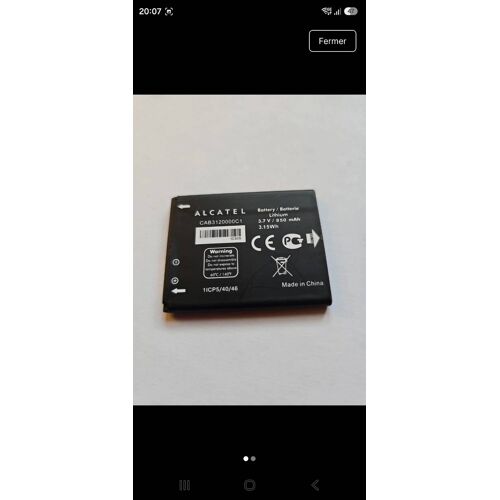 Batterie alcatel Samsung onetouch