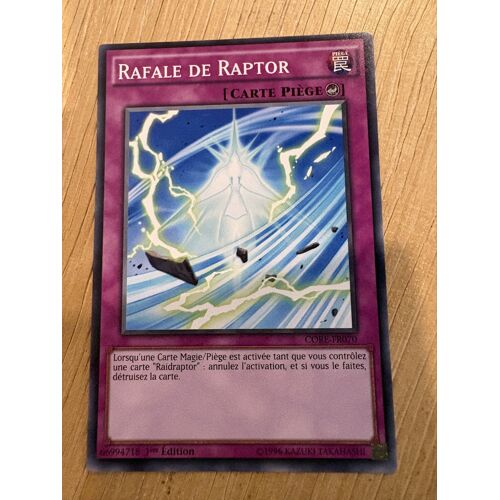 Carte Yu‑Gi‑Oh - Rafale De Raptor Core‑Fr070 1ère Édition