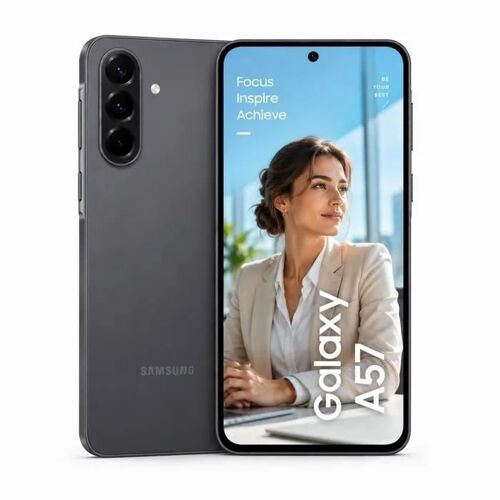 SAMSUNG Galaxy A57 5G 8Go+128Go Gris ¿ Smartphone Version Internationale, Compatible Europe, AMOLED 120Hz, Double SIM