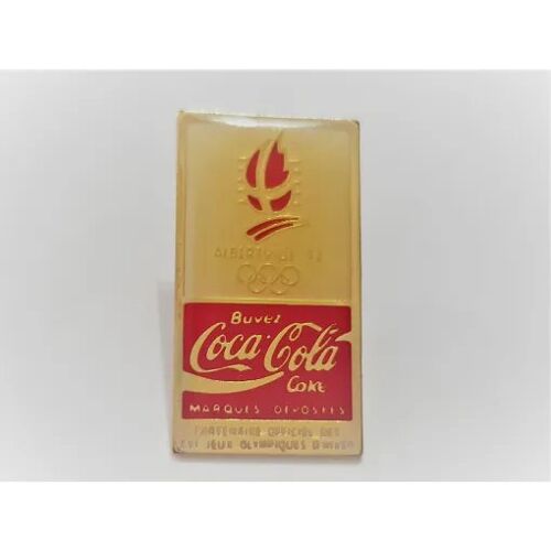 Pins Jeux Olympiques Coca Cola Coke Albertville 92
