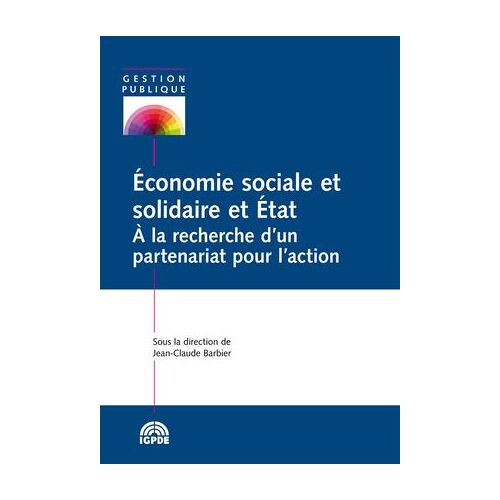 Économie Sociale Et Solidaire Et État