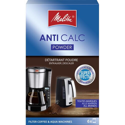 Melitta ANTI CALC Filter, 6 x 20g détartrant Appareils ménagers