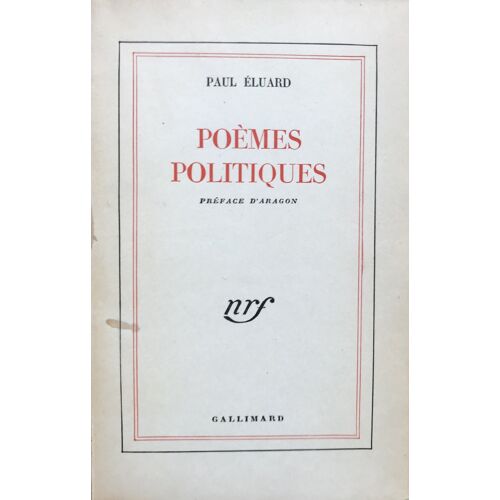 Poèmes Politiques