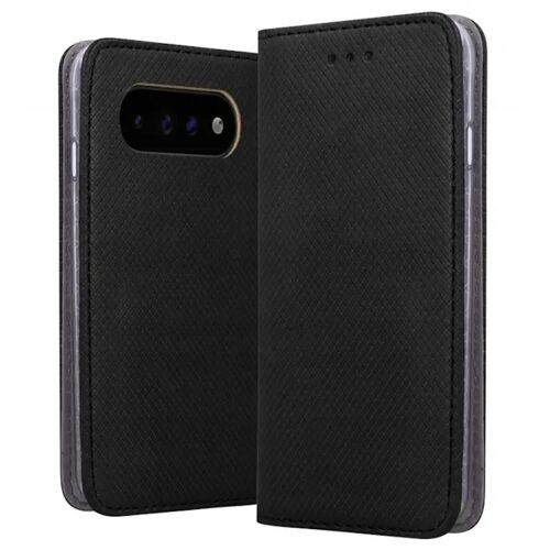 Housse pour Google Pixel 11 Pro XL - etui coque pochette portefeuille + verre trempe - NOIR MAGNET