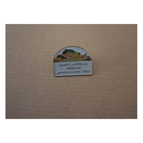 Pin'S Saint-Agreve Ardeche Jambonnette 1992