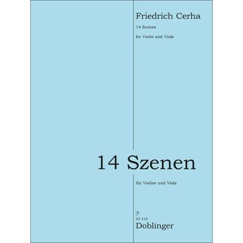 14 Szenen Für Violine Und Viola / Book+Part[S]