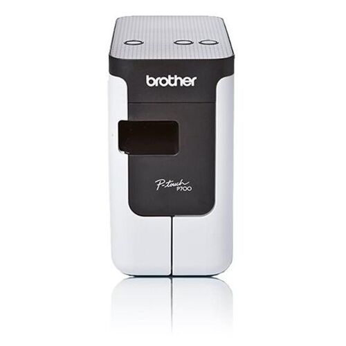 Brother P-Touch PT-P700 - Imprimante d'étiquettes - transfert thermique - Rouleau (2,4 cm) - 180 dpi - jusqu'à 30 mm/sec - USB 2.0 - outil de coupe