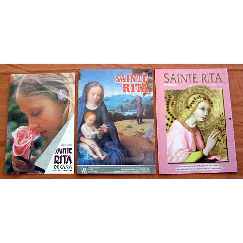 Collectors. Revue De Sainte Rita De Cascia N° 351 Et 367 + Calendrier 2015.