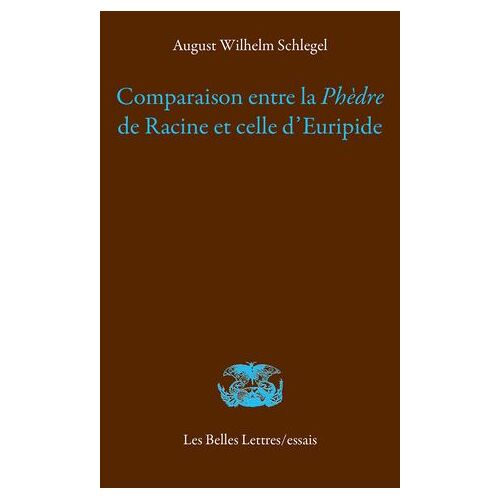 Comparaison Entre La Phèdre De Racine Et Celle D'euripide