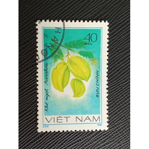 Timbre Vietnam Y T 300 Fruits, Carambole (Averrhoa Bilimbi) 1981 (080810 )