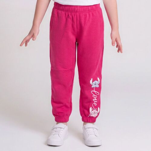 Pantalon Jogging Lilo Et Stitch Rose Hy10175 Enfant Disney