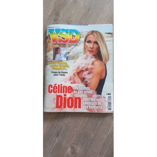 Mag Vsd Spécial Retour Céline Dion Aout 2026