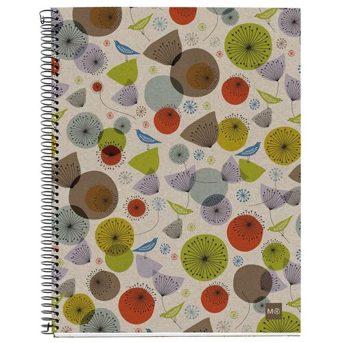 Maul A295999 Bloc-Notes A4 120 Feuilles Multicolore