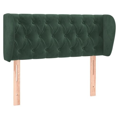 VidaXL 3117525 tête de lit et pied de lit Vert foncé