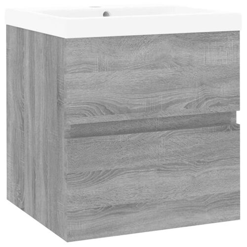 VidaXL 3152880 miroir de salle de bain et armoire de rangement pour évier