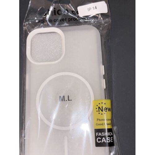 Coque magnétique MagSafe iPhone 14 ¿ Blanc (Neuve)