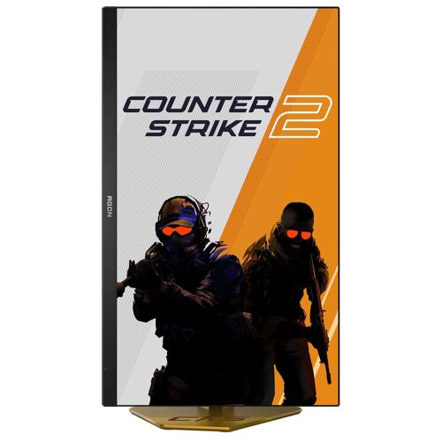 AOC AGON PRO CS24A - Counter Strike 2 Edition - écran LED - jeux - 24" (24.1" visualisable) - 1920 x 1080 Full HD (1080p) @ 600 Hz - Ultra-Fast TN eSports - 500 cd/m² - 1000:1 - DisplayHDR 400 - 0.3 ms - 2xHDMI, DisplayPort - orange, noir