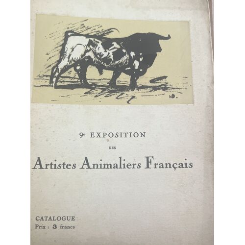 9ème Exposition Des Artistes Animaliers Français /1926