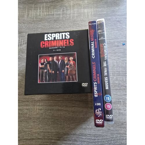 Coffret Dvd Esprits Criminels Saison 1 À 15