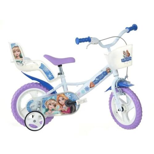 Vélo Enfant 12" - Snow Queen - 12 Pouces - 3 À 5 Ans - Bleu - Acier
