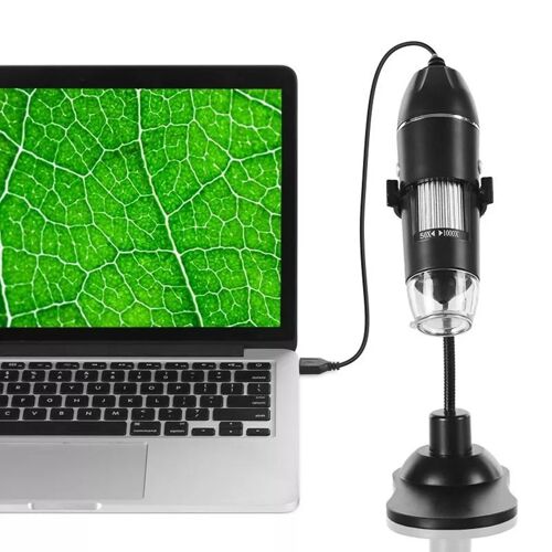 Microscope USB Portable LED 50X-1000X Pour Bijoux Et Textile YONIS