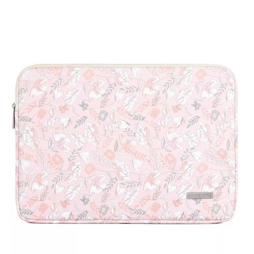 Sacoche Ordinateur Portable 11 Pouces Étanche Protection 4 Couches Léger Rose YONIS