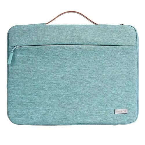 Sacoche Ordinateur Portable 13 Pouces Imperméable Légère Avec Poignée Verte Vert YONIS