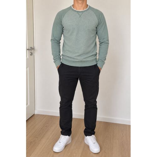 Pull Jules Vert Sauge Homme Taille S 100% Coton
