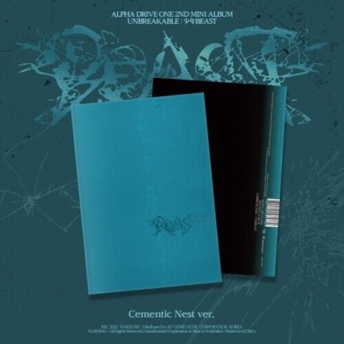 Alpha Drive One - Unbreakable : Beast (Cementic Nest Ver.) - Cd-R, Photobook, Folded Poster, Sticker, Post Card, Photo Card [Compact Discs] Postcard, Photo Book, Photos, Poster, Stickers, Asia - Import