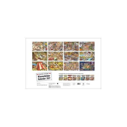 Göbel & Knorr Wimmelbilder Edition Kalender 2027
