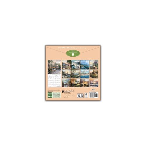Thomas Kinkade Lightposts For Living 2027 Wall Calendar
