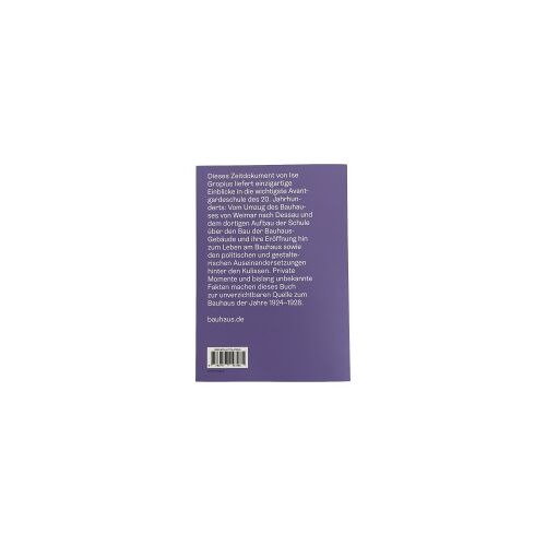 Ise Gropius: Tagebuch 1924-1928