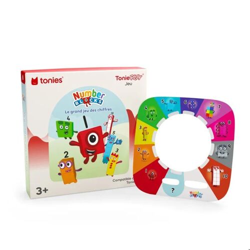 tonies Jeu Tonieplay Numberblocks : Le grand jeu des chiffres , Compatible avec La Toniebox 2, Jeu 3 à 9 Ans